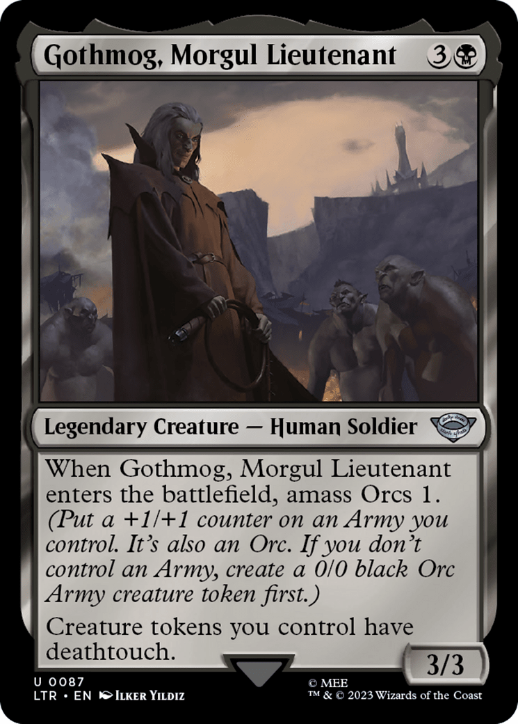 Gothmog, Morgul Lieutenant [The Lord of the Rings: Tales of Middle-Earth] Foil