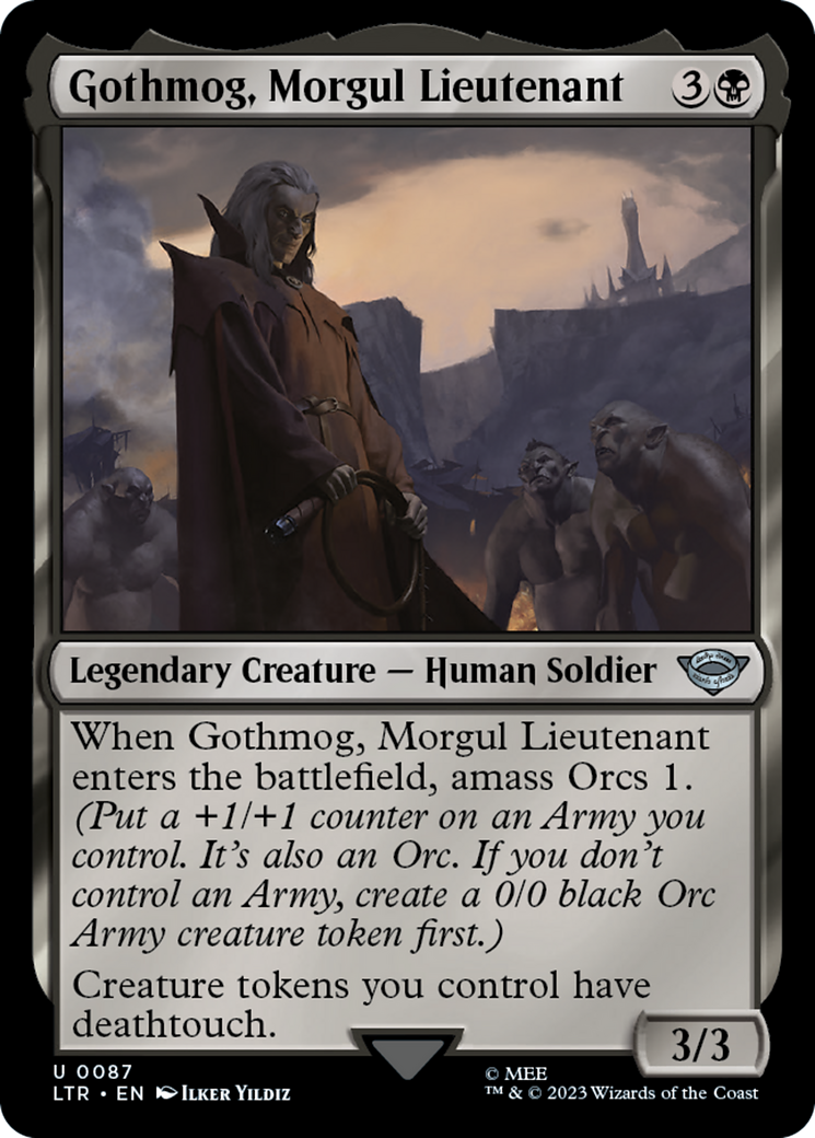 Gothmog, Morgul Lieutenant [The Lord of the Rings: Tales of Middle-Earth] Foil