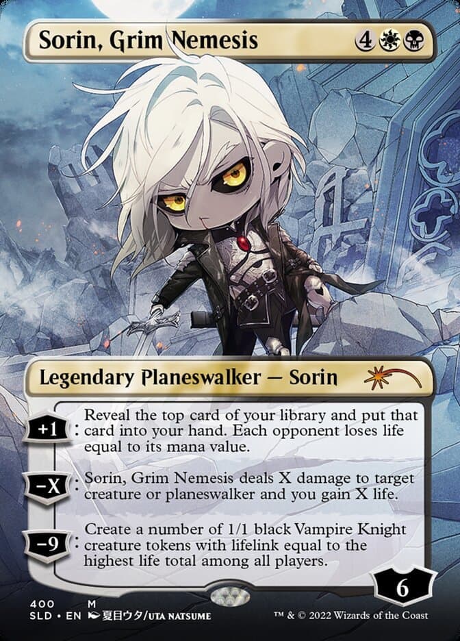 Sorin, Grim Nemesis (Borderless) [Secret Lair Drop Series] Foil