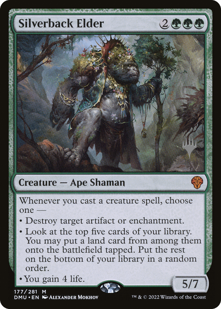 Silverback Elder (Promo Pack) [Dominaria United Promos] Foil