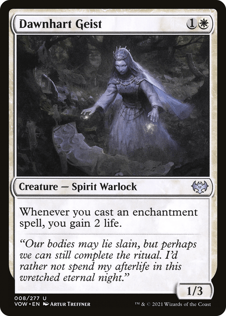 Dawnhart Geist [Innistrad: Crimson Vow] Foil