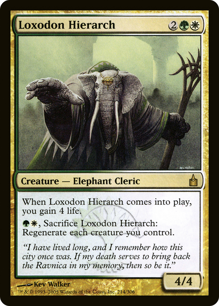Loxodon Hierarch [Ravnica: City of Guilds] Foil