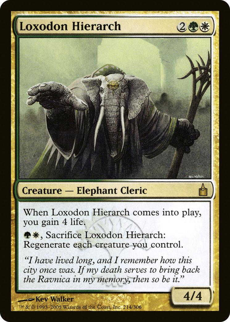 Loxodon Hierarch [Ravnica: City of Guilds] Foil