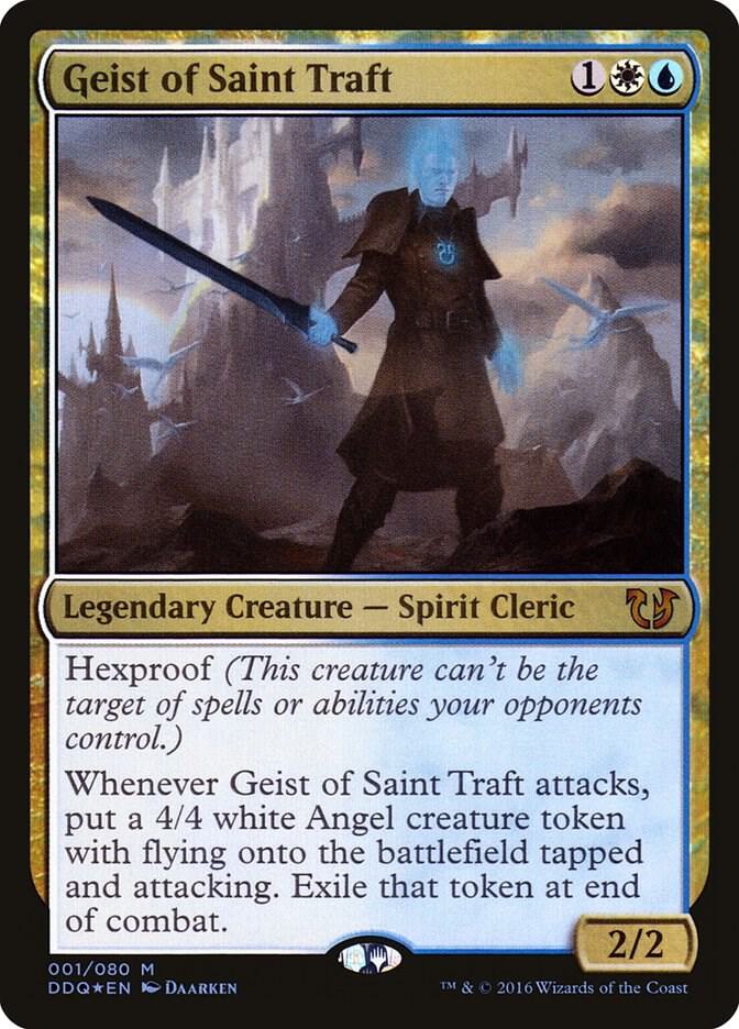 Geist of Saint Traft 1/80 (Duel Decks: Blessed vs. Cursed)  - Foil