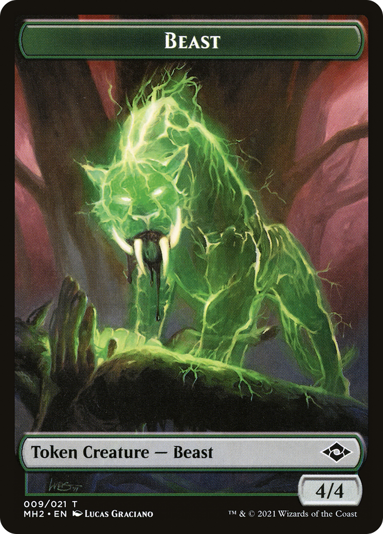 Beast (TMH2-009) - Modern Horizons 2 Tokens