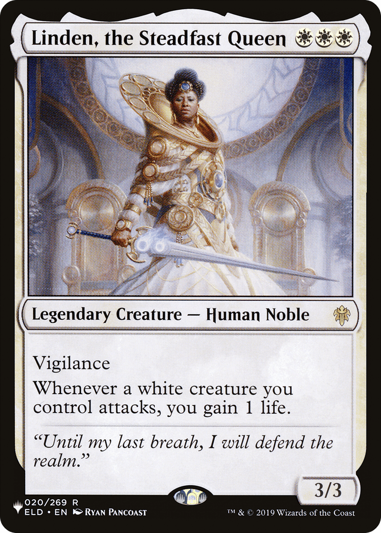 Linden, the Steadfast Queen |  (ELD-20) [The List]