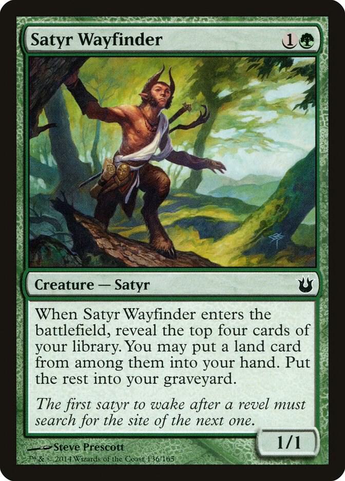 Satyr Wayfinder 136 (Born of the Gods) 