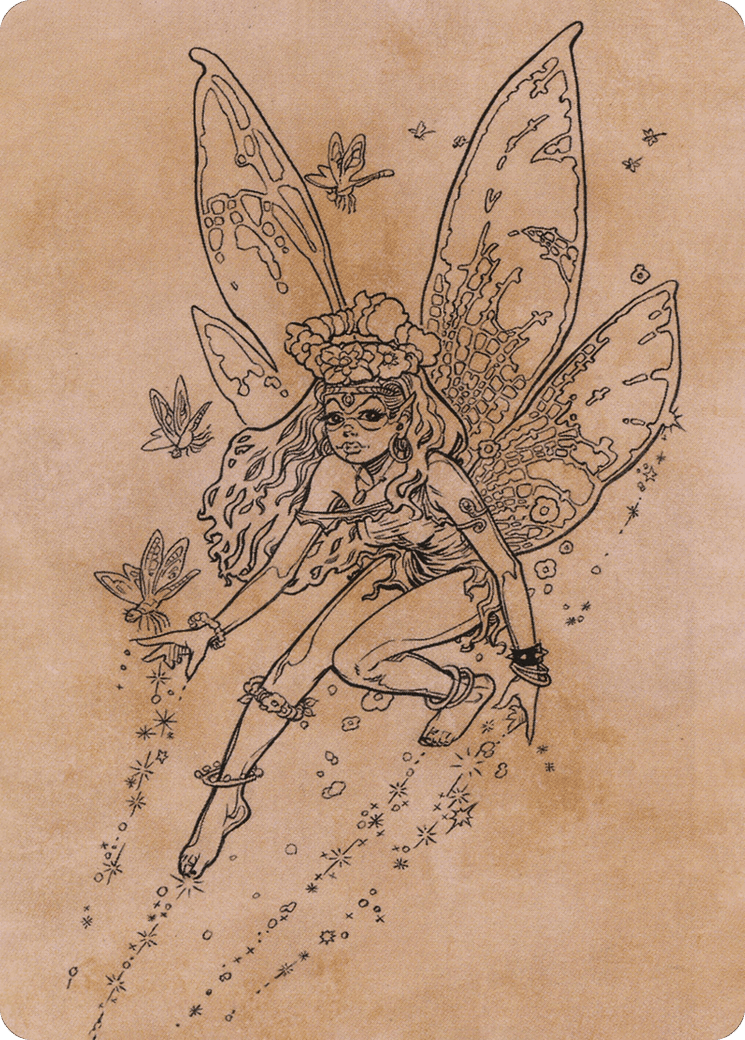 Pixie Guide // Pixie Guide (AAFR-078) - Adventures in the Forgotten Realms Art Series (Borderless) Foil