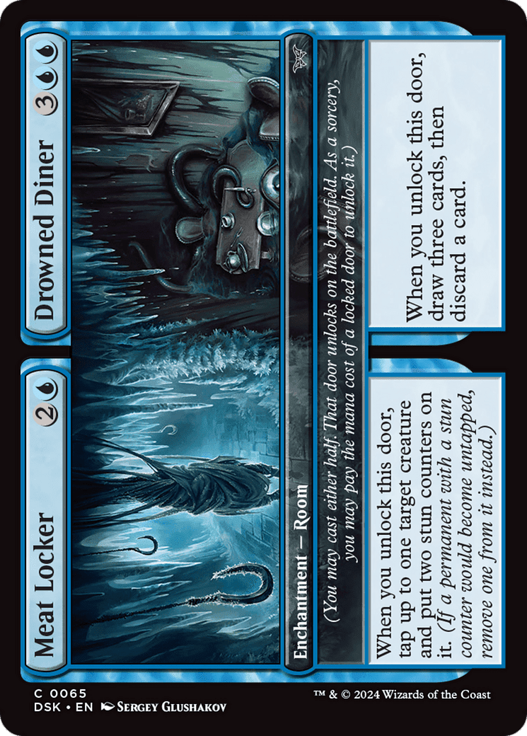 Meat Locker // Drowned Diner [Duskmourn: House of Horror] Foil