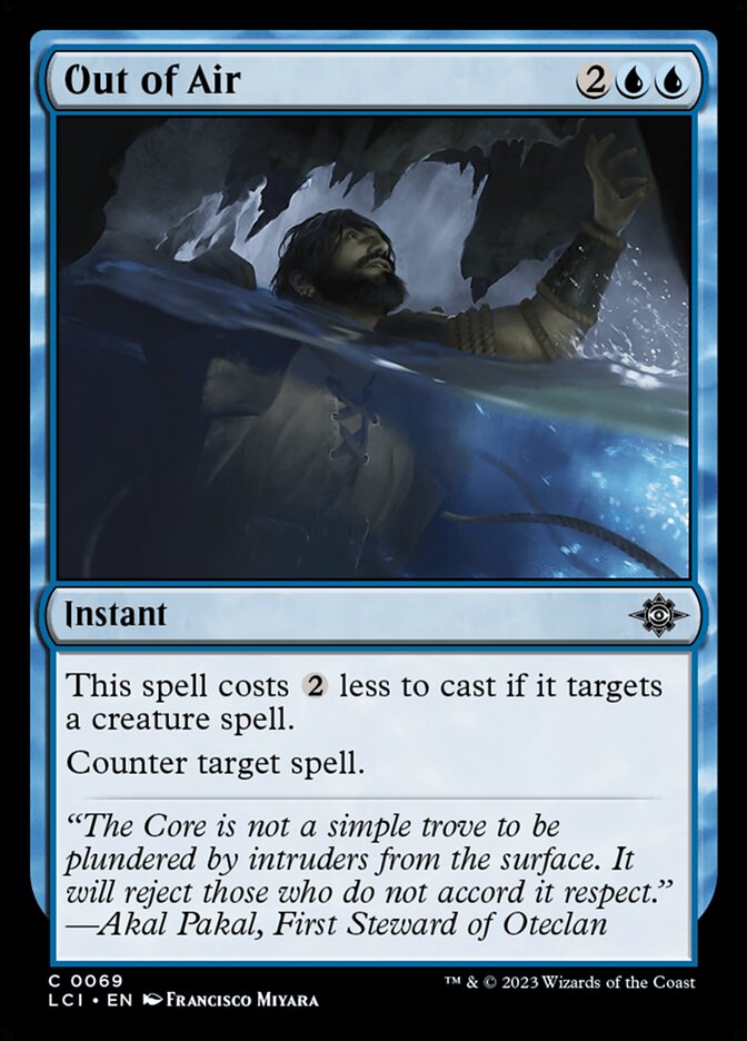 Out of Air 69/291 (The Lost Caverns of Ixalan) 