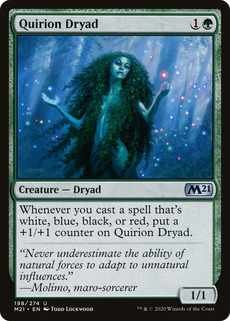 Quirion Dryad [Core Set 2021] Foil