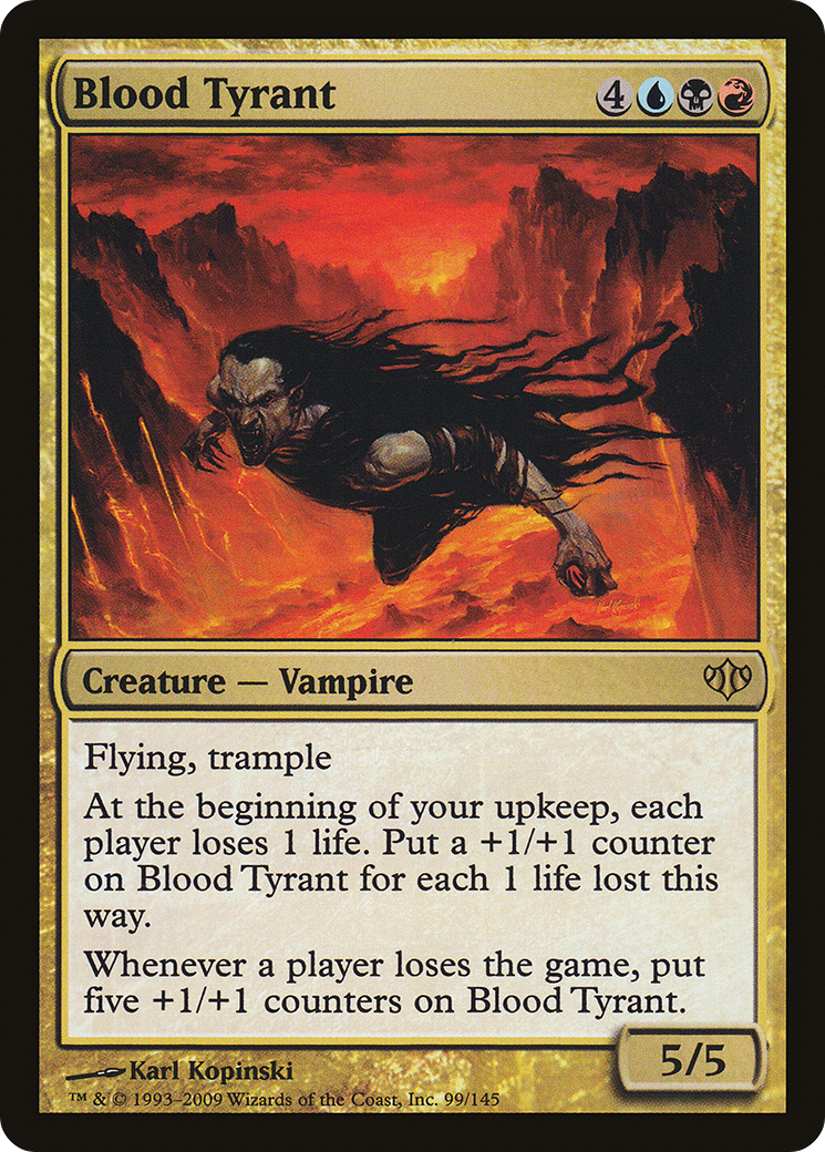 Blood Tyrant [Conflux] Foil