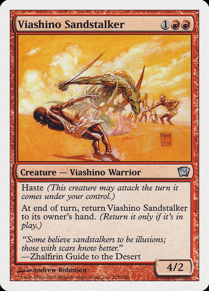 Viashino Sandstalker [Ninth Edition] Foil