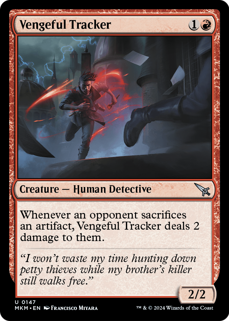 Vengeful Tracker [Murders at Karlov Manor]