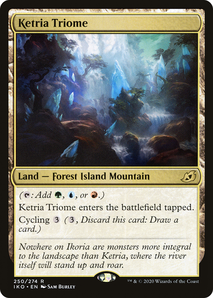 Ketria Triome [Ikoria: Lair of Behemoths] Foil