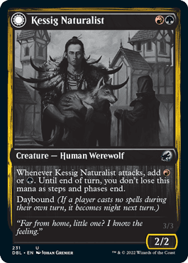 Kessig Naturalist // Lord of the Ulvenwald [Innistrad: Double Feature] Foil