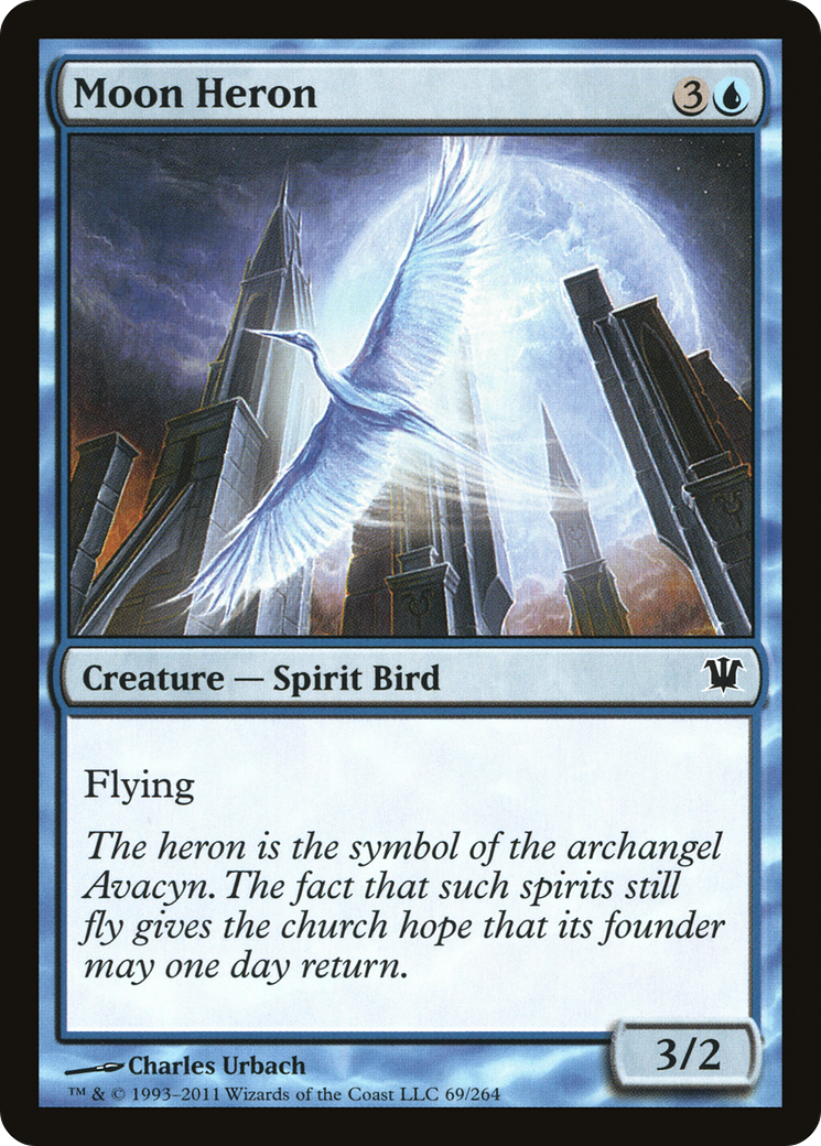 Moon Heron [Innistrad] Foil