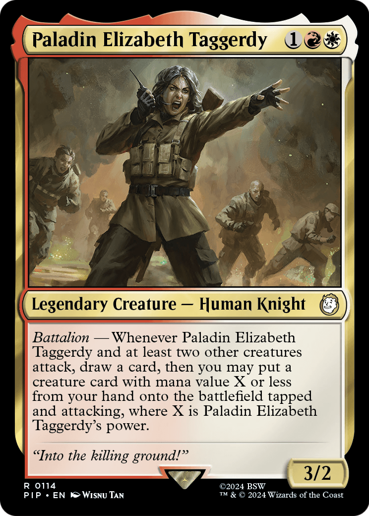 Paladin Elizabeth Taggerdy [Fallout] Foil
