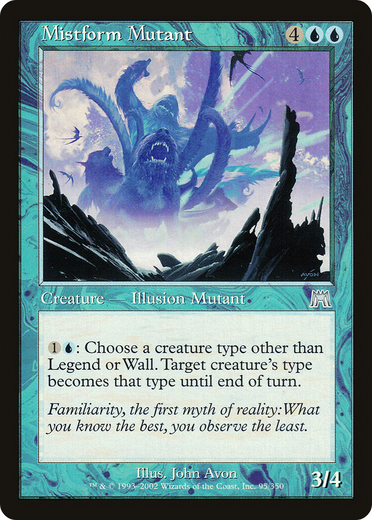 Mistform Mutant [Onslaught] Foil