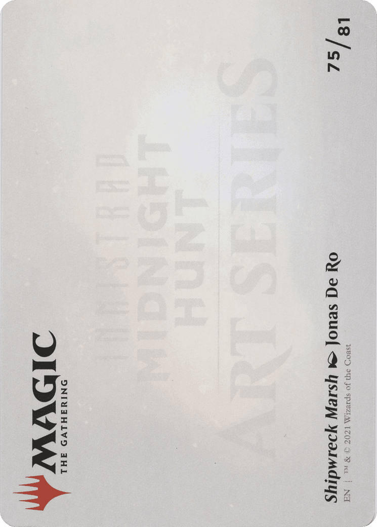 Shipwreck Marsh // Shipwreck Marsh (AMID-075) - Midnight Hunt Art Series (Borderless)