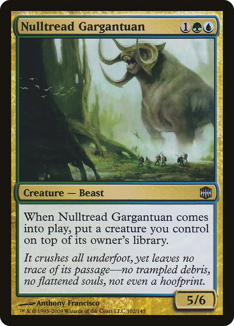 Nulltread Gargantuan [Alara Reborn] Foil