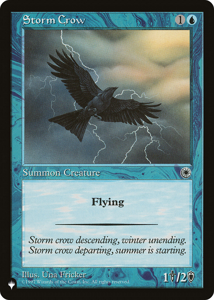 Storm Crow |  (POR-69) [The List]