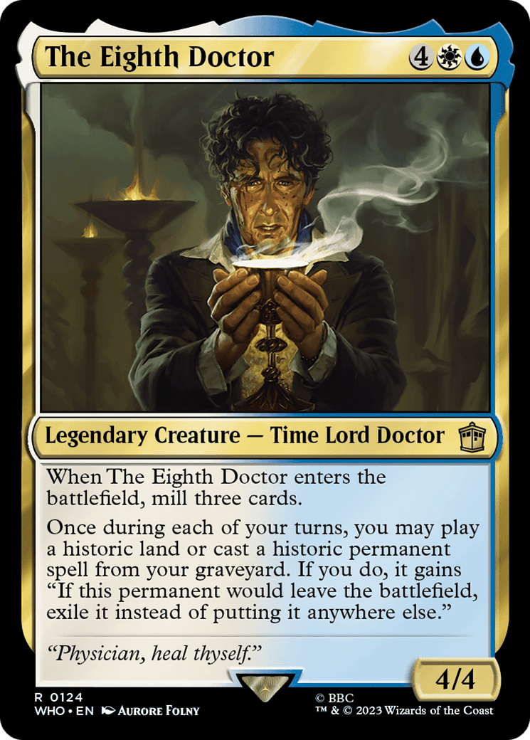 The Eighth Doctor [Doctor Who] Foil