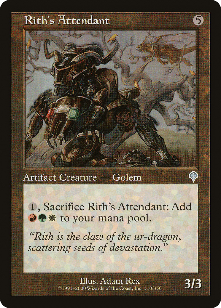 Rith's Attendant [Invasion] Foil
