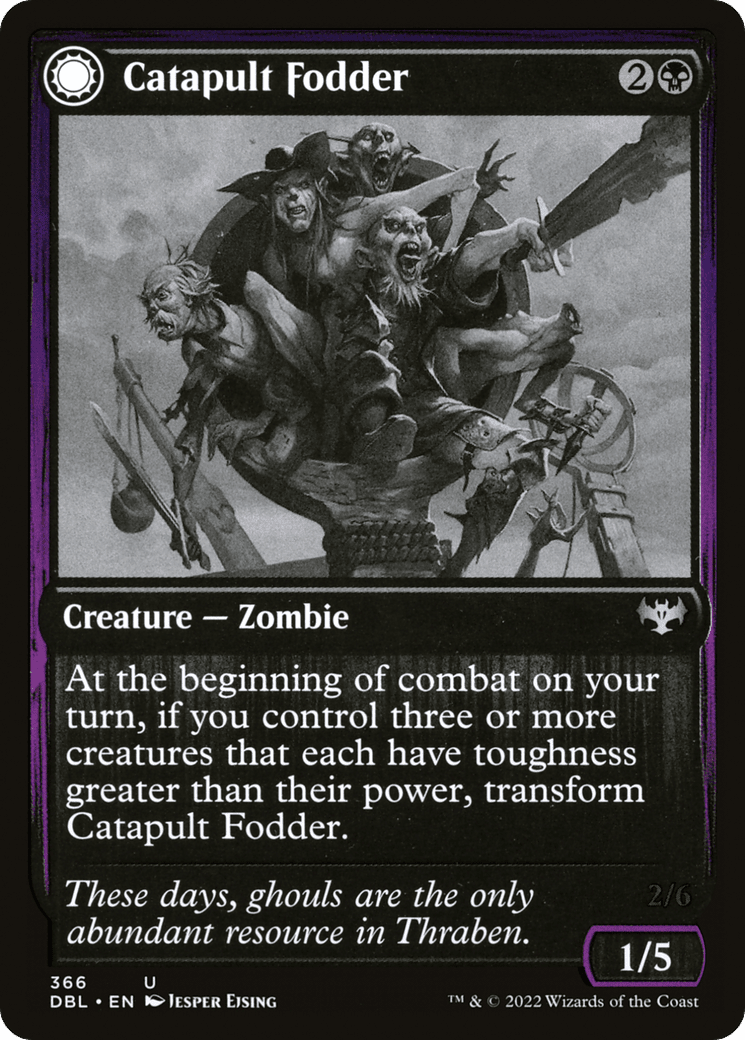 Catapult Fodder // Catapult Captain [Innistrad: Double Feature]