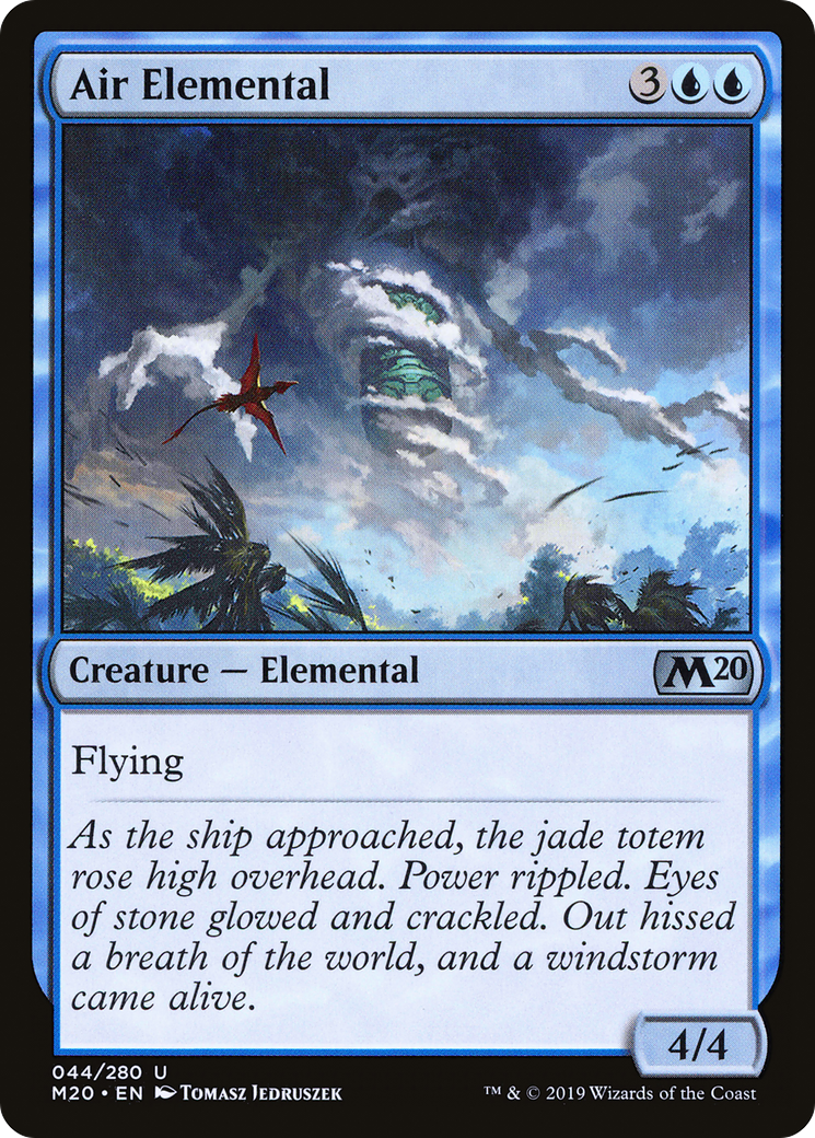 Air Elemental [Core Set 2020] Foil