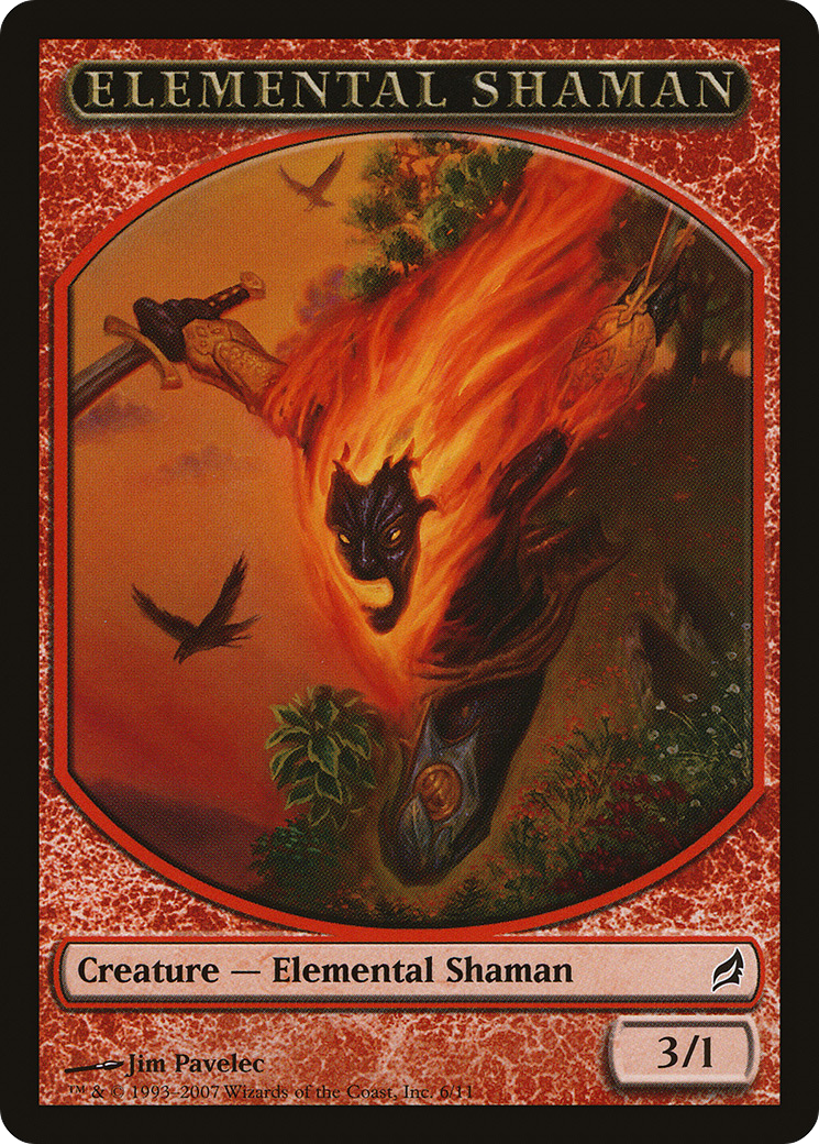 Elemental Shaman (006) [Lorwyn Tokens]  Foil