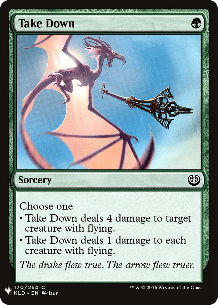 Take Down |  (KLD-170) [The List]