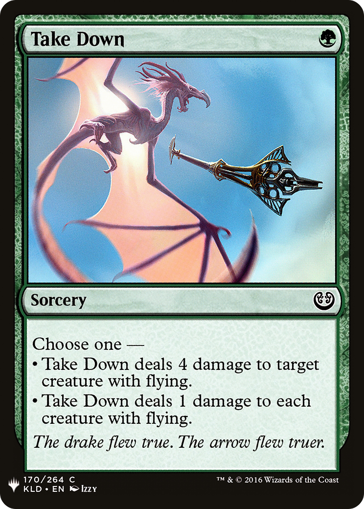 Take Down |  (KLD-170) [The List]