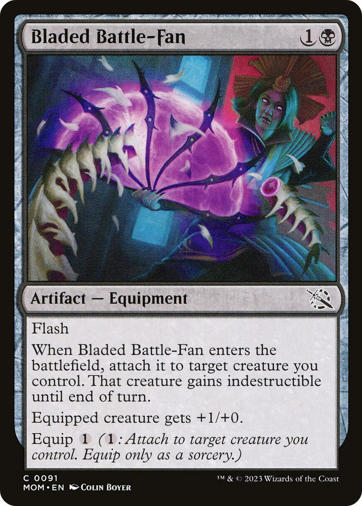 Bladed Battle-Fan [March of the Machine] Foil