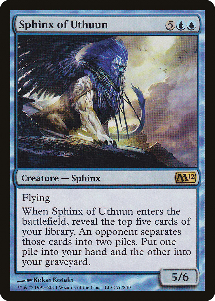 Sphinx of Uthuun [Magic 2012] Foil