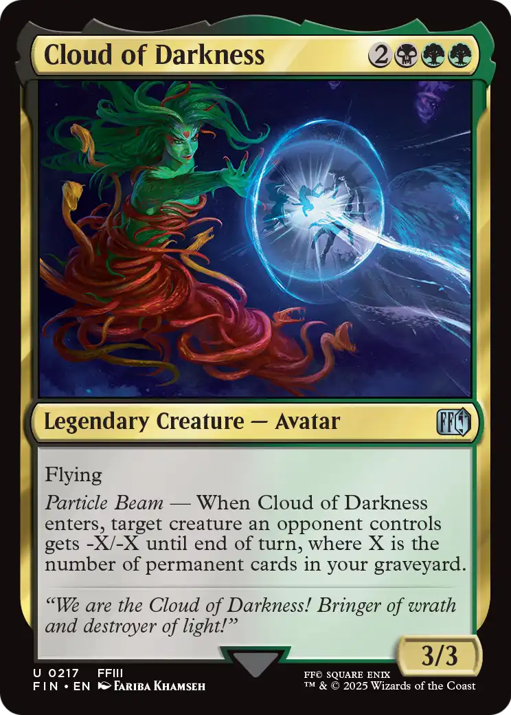 Cloud of Darkness (217) [FINAL FANTASY]  Foil
