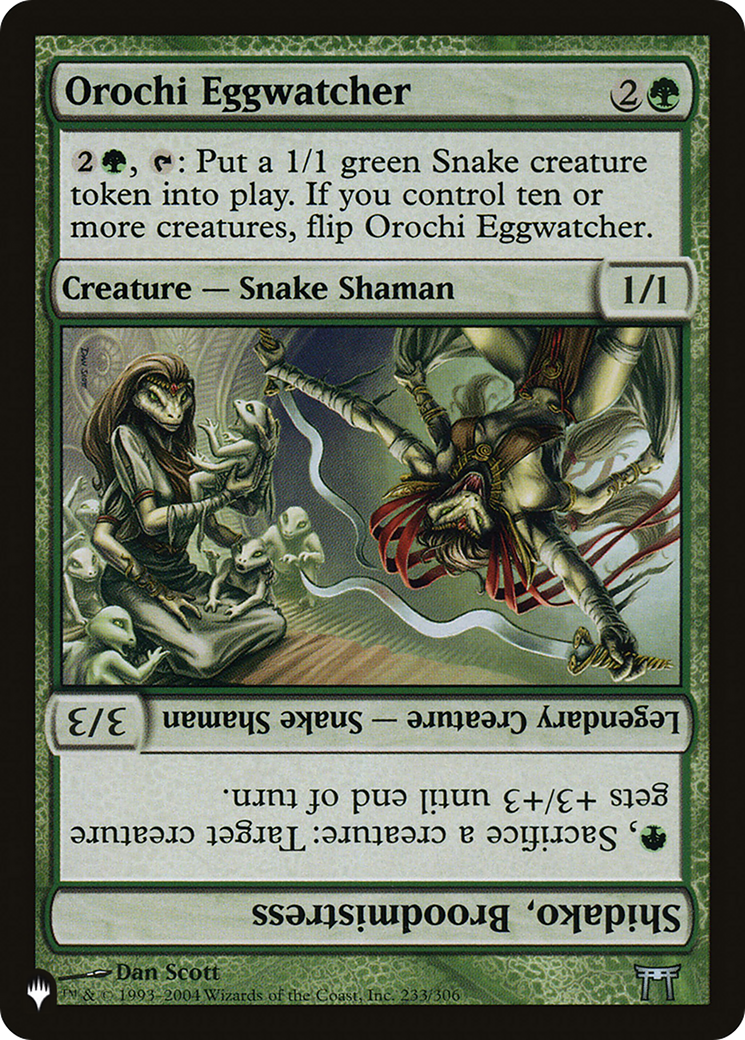 Orochi Eggwatcher // Shidako, Broodmistress |  (CHK-233) [The List]