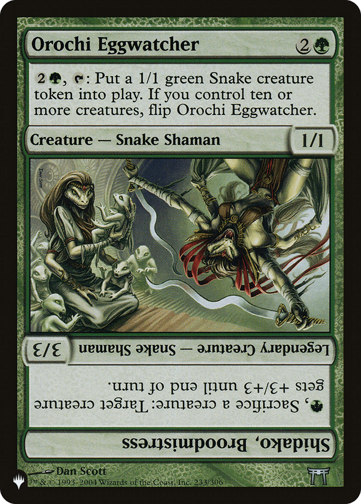 Orochi Eggwatcher // Shidako, Broodmistress |  (CHK-233) [The List]