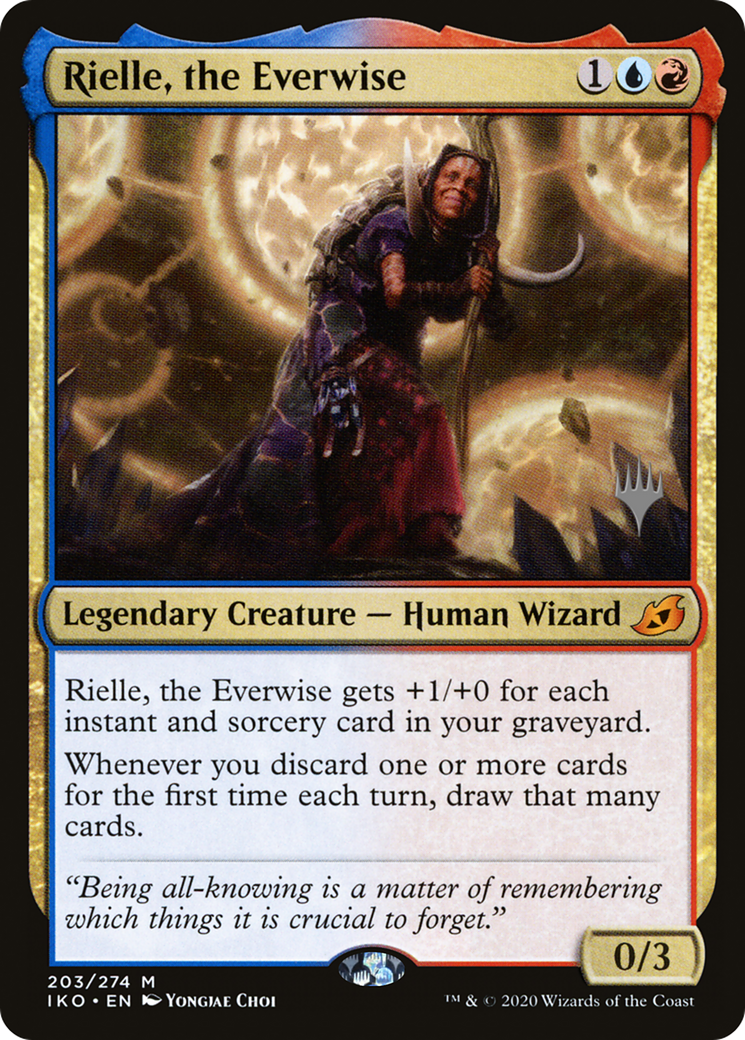 Rielle, the Everwise (Promo Pack) [Ikoria: Lair of Behemoths Promos] Foil