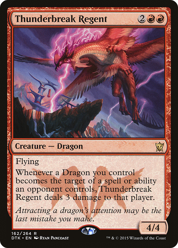 Thunderbreak Regent [Dragons of Tarkir] Foil