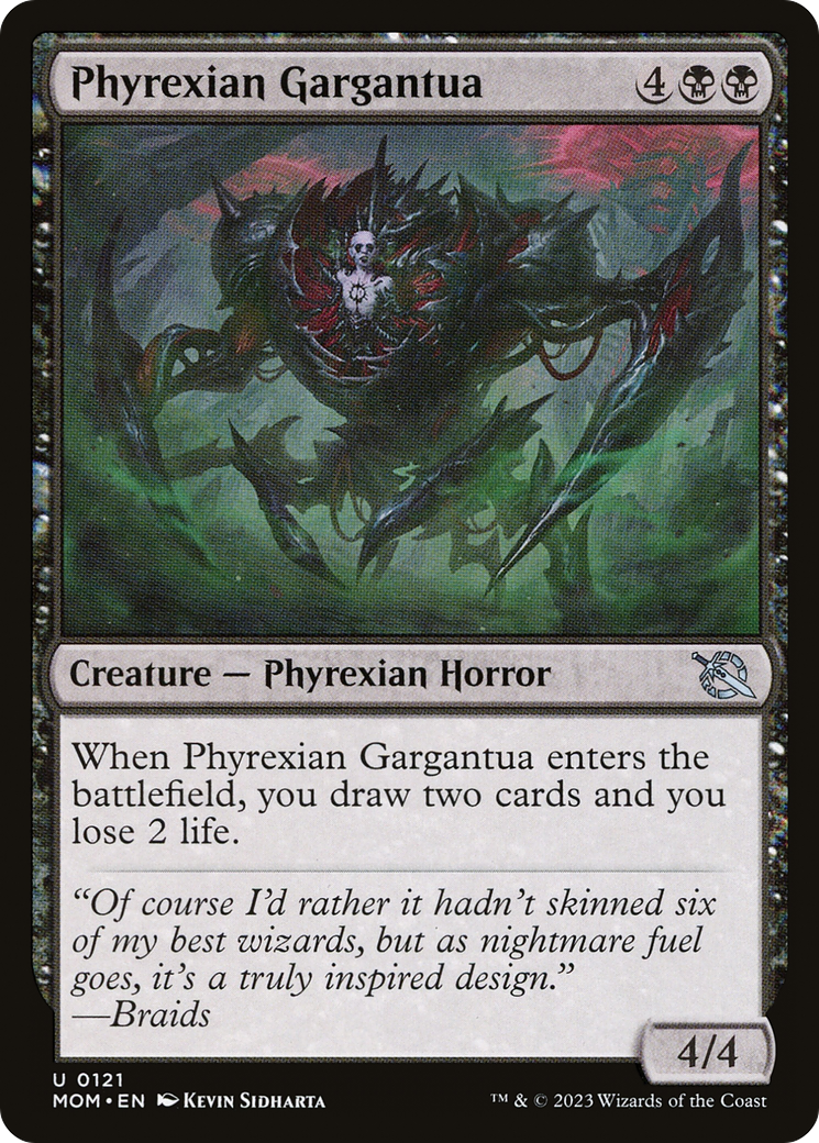 Phyrexian Gargantua [March of the Machine] Foil