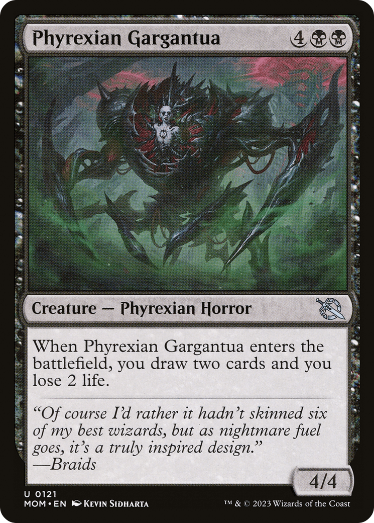 Phyrexian Gargantua [March of the Machine] Foil