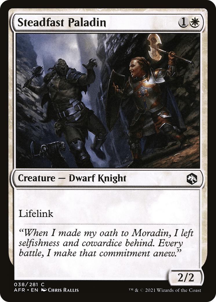 Steadfast Paladin [Dungeons & Dragons: Adventures in the Forgotten Realms]