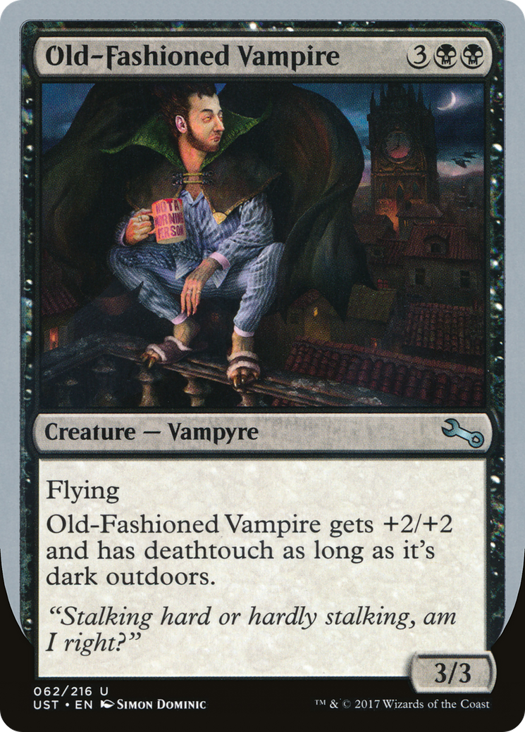 Old-Fashioned Vampire [Unstable] Foil