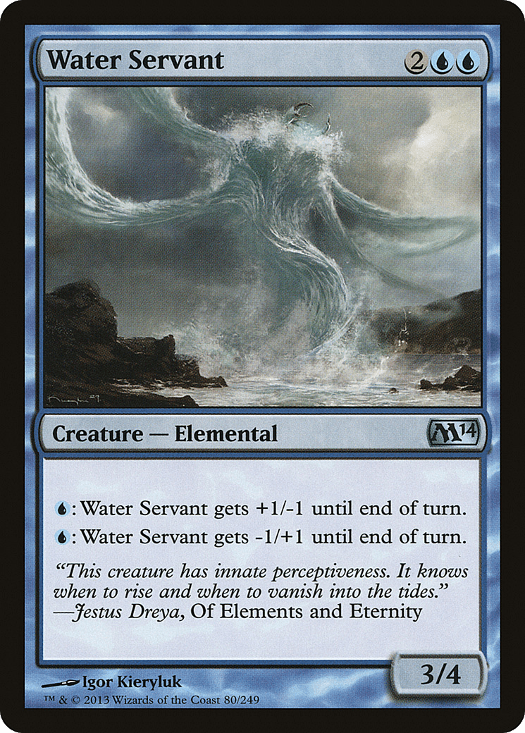 Water Servant [Magic 2014] Foil