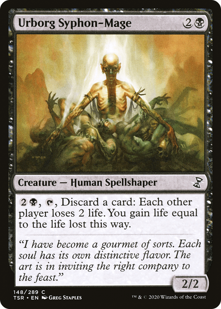 Urborg Syphon-Mage [Time Spiral Remastered] Foil