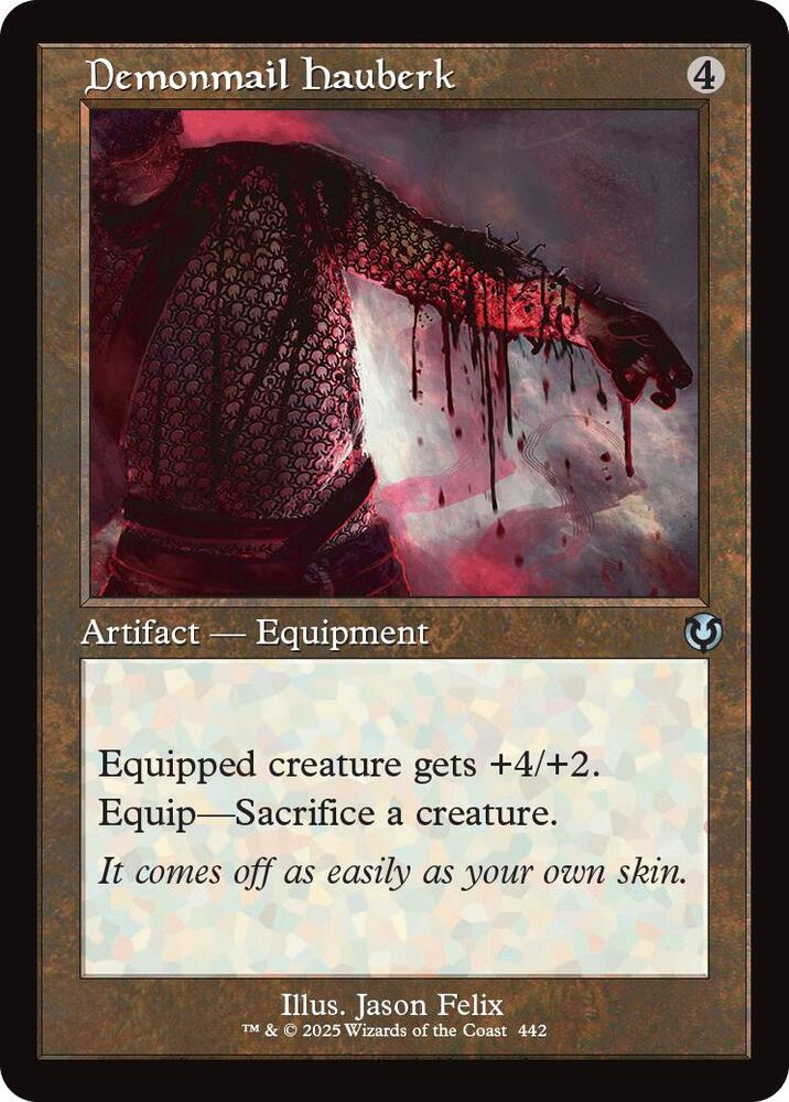Demonmail Hauberk 442/287 (Innistrad Remastered)  - Retro
