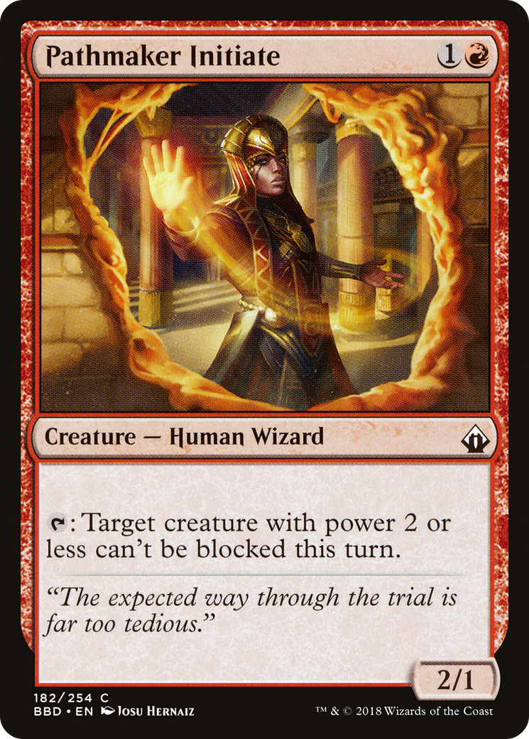 Pathmaker Initiate [Battlebond] Foil