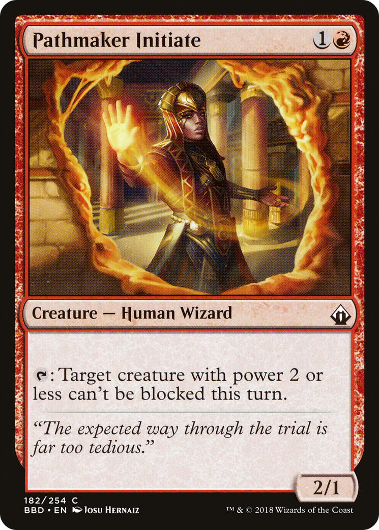 Pathmaker Initiate [Battlebond] Foil