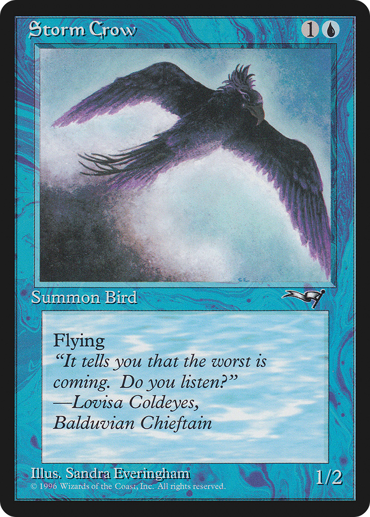 Storm Crow (Flying Right) |  (055) [Alliances]